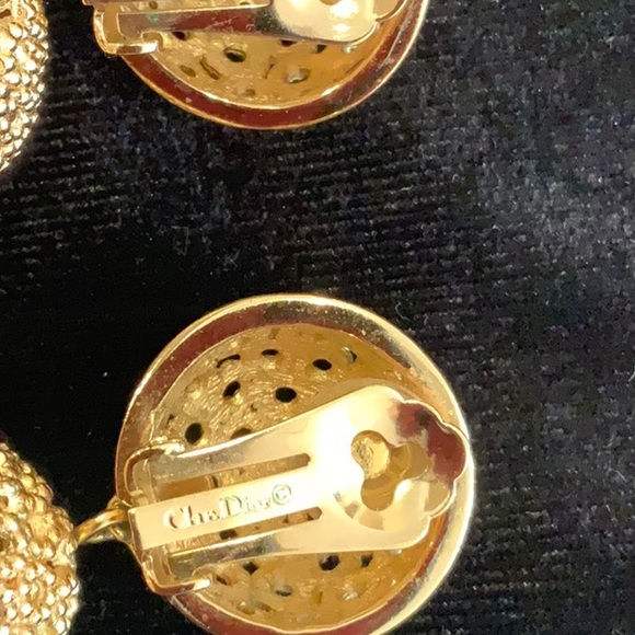 Vintage ‘’Christian Dior’’ earrings - Picture 3 of 3